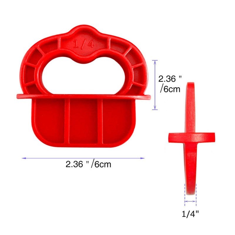 MagiDeal 12Pcs Deck Board Jig s,1/4" Deck Board Spacer s,DIY