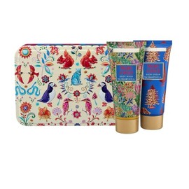 Heathcote & Ivory Merry & Wild Wildlife Story Bodycare Duo Tin Wash & Cream