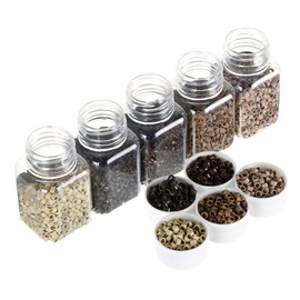 1000Pcs Screw Micro Rings Tube Aluminum Crimp Hair beads micro links 4.0MM for Pre Bonded Human Hair Feather Extensions hair tools (5# Brown)