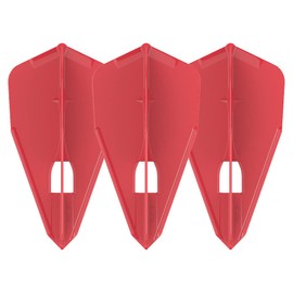 Lstyle Dart Flights: L8 PRO Bullet Shape - for Soft Tip and Steel Tip Darts - Red
