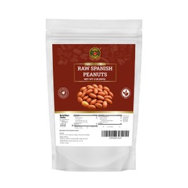 Spice Magic Jumbo Raw Peanuts, 2 lb - Premium, Unsalted Whole Peanuts in Shell, Perfect for Boiling, Roasting, Peanut Butter, Snacks, and Cooking
