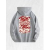 Graffiti "Turn Pain Into Power" Graphic Hoodie 100% Cotton US