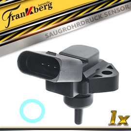Frankberg Sensor Suction Pipe Pressure for Arosa 6H Cordoba 6K1 6K2 6K5 Ibiza II 6K1 Inca 6K9 Caddy II 9K9A 9K9B Golf III 1H1 1H5 Lupo 60 6X1 Polo 6N1 6KV2 6KV5 V-e-n-t-o 1H2 1.0L 1.4L 1.4995-2003