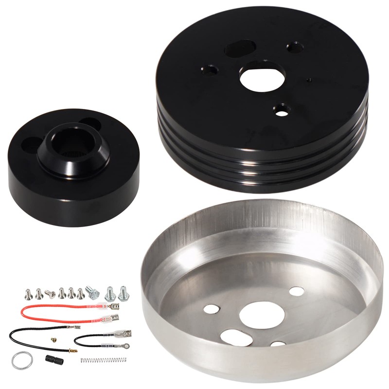 YIUIY 5 & 6 Hole Billet Steering Wheel Hub Adapter