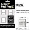 INKPOPO 3 Sheets Finger Semi Permanent Temporary Tattoos for Women