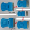 NBTOOL Razor Blade Scraper 8pcs Mini Plastic Scraper Tool,Razor Blade