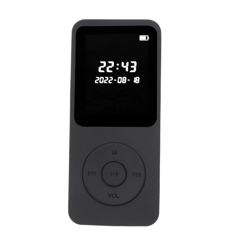 MP3 MP4 Player Bluetooth 5.0 Ultra Thin Digital LCD 1.77
