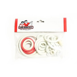 Game Room Guys Gottlieb Diamond Lady Pinball White Rubber Ring Kit