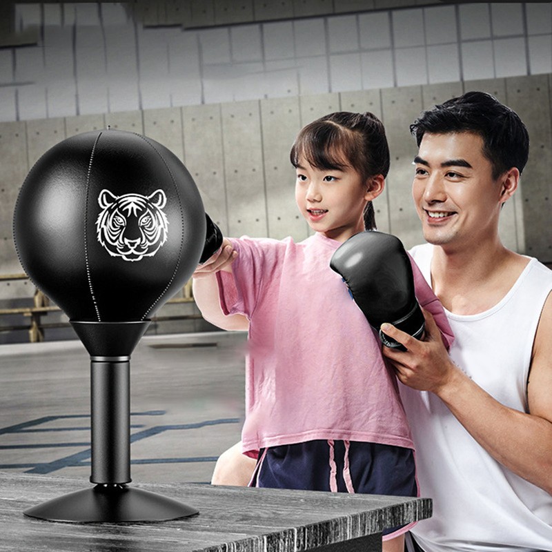 Desktop Punching Bag Stress Relief Reaction Training with Suction Cup