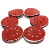 S&R 60 pcs 125mm Sanding Discs - Grit 40/60/80/120/180/240, Hook