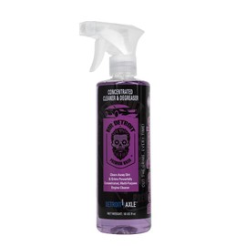 Mr. Detroit - Deep Purple Degreaser 16oz Bottle with Sprayer, Heavy-duty All-purpose Cleaner for Engines, Tires & More, Professional Strength Formula, Breaks Down Grease, Oil & Grime - 16 fl oz