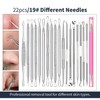 22 Pcs Pimple Popper Tool, Blackhead Remover Acne and Zit