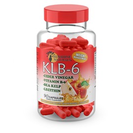 Nature’s Sunshine Lecithin Kelp Vitamin B-6 Cider Vinegar 90 Capsule Natural diuretic Slim Control