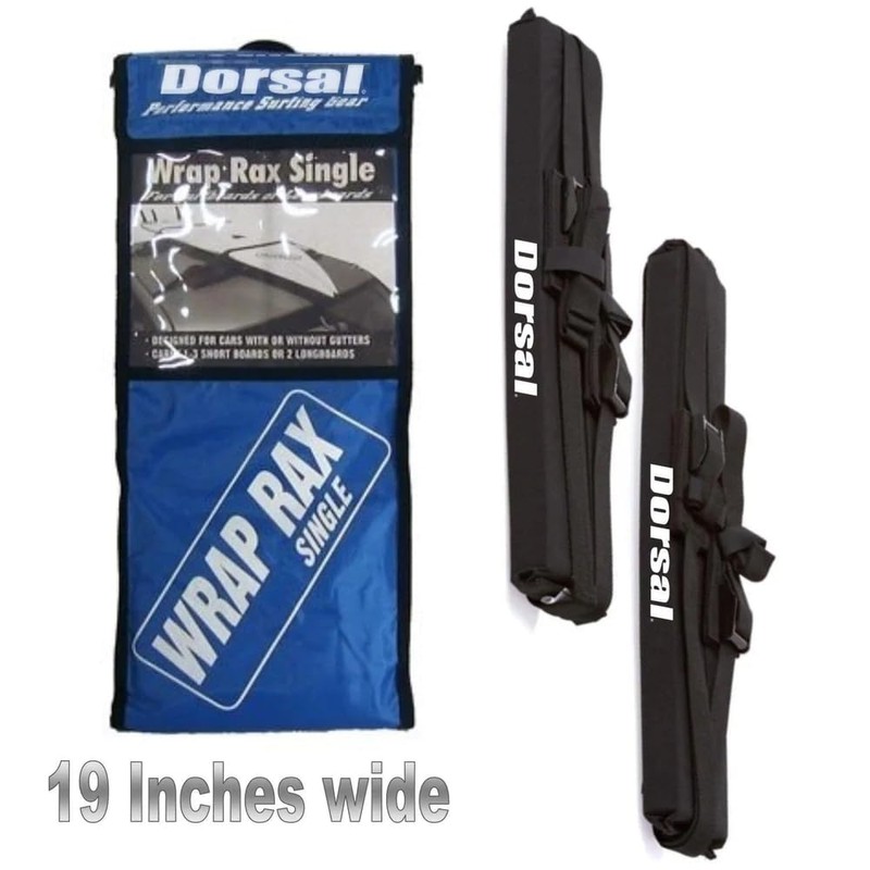 Dorsal Universal Soft Roof Rack Pads for Surfboard Kayak SUPs
