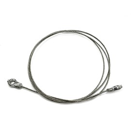 Polaris Snowmobile Hood Retainer Cable, Genuine OEM Part 7080368, Qty 1