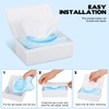 FMOACEN 2 Pack Wipes Dispenser Compatible with Cottonelle Flushable, Refillable