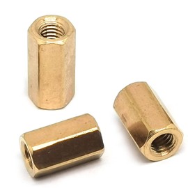50pcs Hex Spacer Hex Column Screws, M3x8mm Internal Thread Hex Brass Spacer Standoff Screw Nut Assortment Kit for Circuit Board