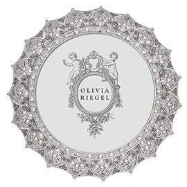 WINDSOR Austrian Crystal Round 4in frame by Olivia Riegel - 4x4