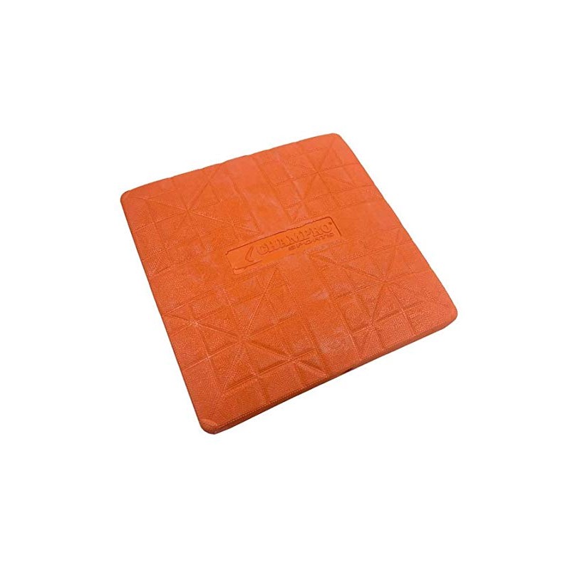 CHAMPRO Orange Safety Base First Base Extension, In-Ground Anchor