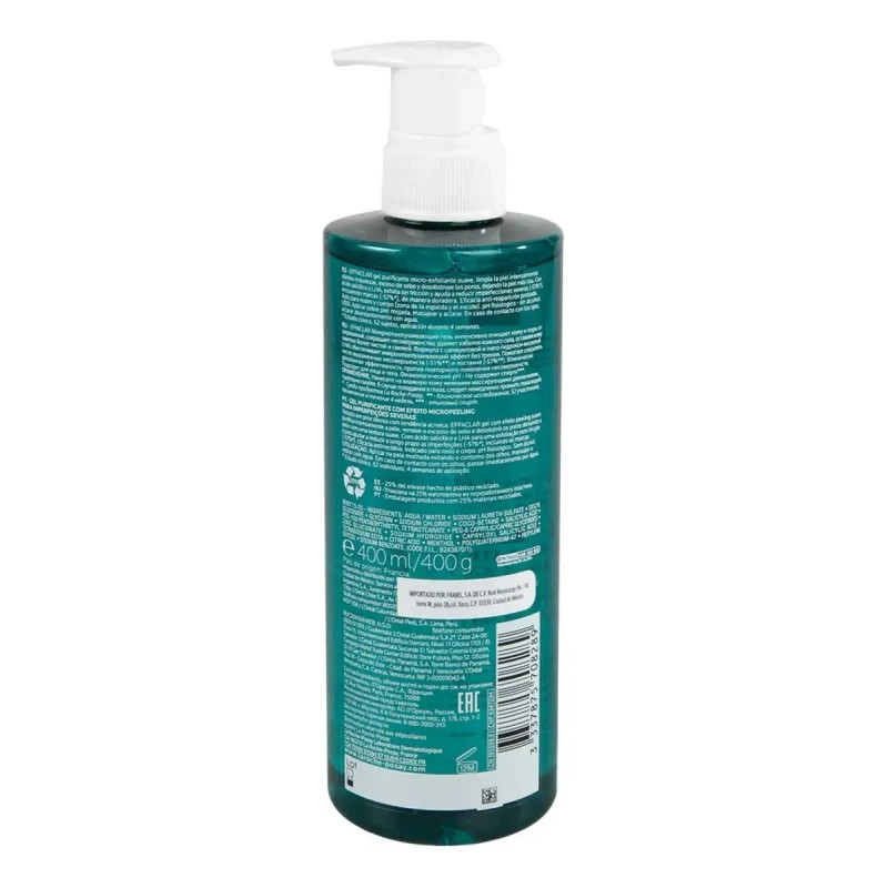 La Roche Posay Effaclar Gel Micro-peel 400ml