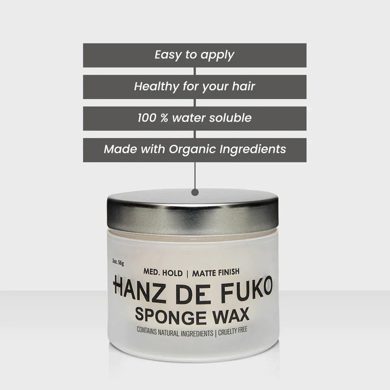 Hanz De Fuko Sponge Wax Trio Bundle