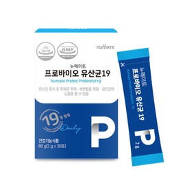 . Newmate Probiotics 19 types of lactic acid bacteria 1 box / .뉴메이트 프로바이오틱스 유산균 19종 1박스