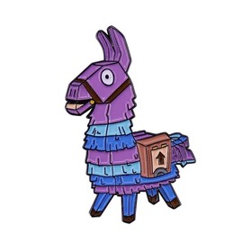 Loot Llama Enamel Pin, Fortnite, 1.5 Inches Tall