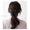 Cream Dot Hair Accessories, Women's Popular, Scrunchie, Volume, Organza Material,