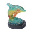 Animal Table Lamp Retro USB Plug in Decorative Resin Dolphin
