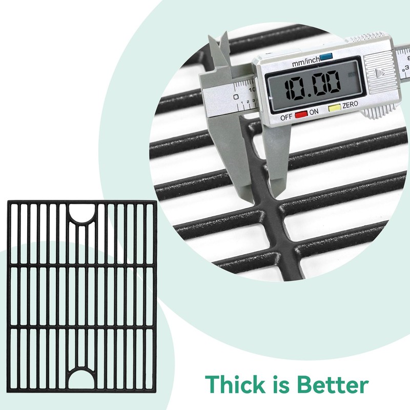 COGRICHBF 17 inch 720 0896b Grill Grates for Nexgrill 6