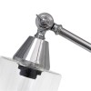 All the Rages Elegant Designs Tilting Arm Desk Lamp Chrome