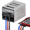 deleyCON 3 x 50 cm SATA 3 Nylon Cable Set