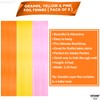 KatchOn, Orange Pink and Yellow Fringe Backdrop - 9.6x8 Feet,