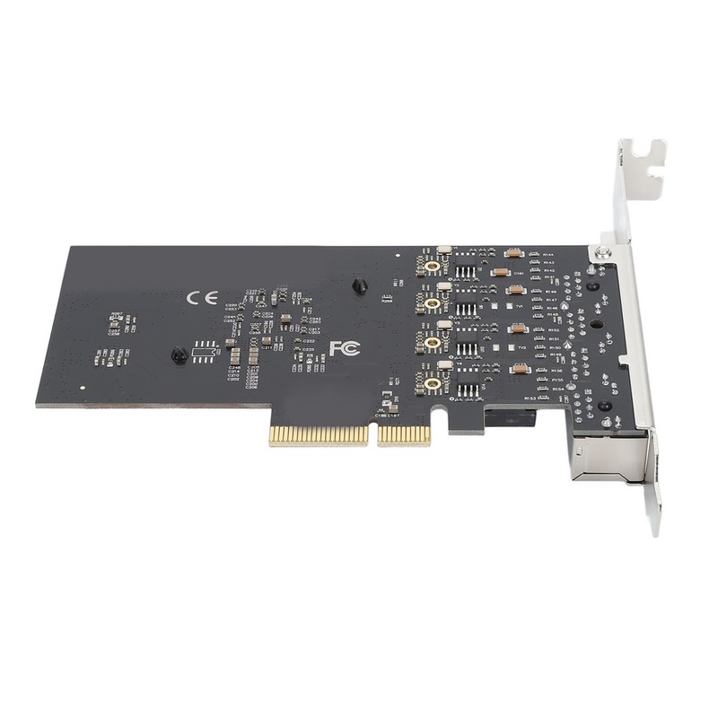 2.5Gb PCIe Network Card Professional 4 RJ45 Ports RTL8125BG Chip
