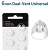 20Pcs Hearing Aid Domes for Oticon, Minifit Bass 6MM Double