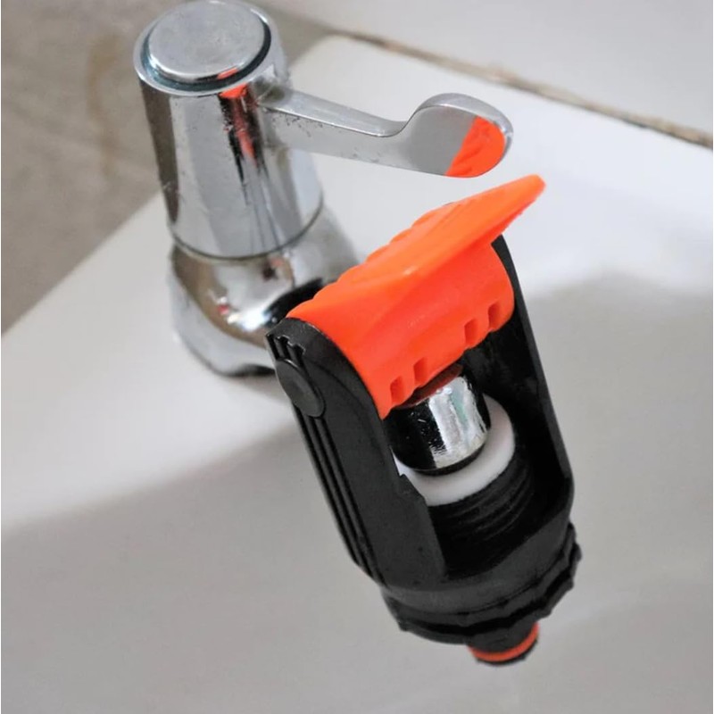 Universal Tap Connector Adapter Mixer Kitchen Garden Hose Pipe Joiner