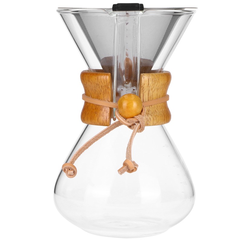 Coffee Maker High Temperature Resistant Glass Coffee Drip Brewing Pot