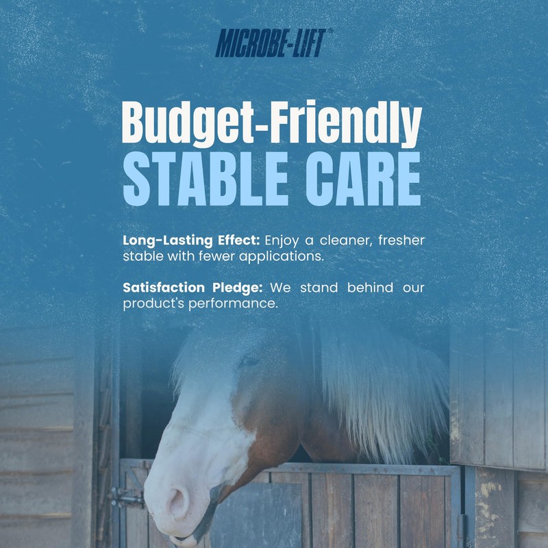 Microbe-Lift Horse Manure & Urine Eliminator – 1 Gallon –
