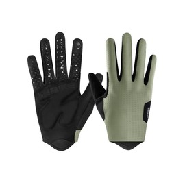 INBIKE Cycling Gloves 5mm Padded Shock Absorbing MTB Gloves Touchscreen Fingertips Breathable Non-Slip Reflective Cycling Gloves Men Women F419, light green, L