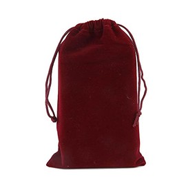 NC 12 Pieces Velvet Drawstring Bags Velvet Gift Bags Drawstring Jewellery Bags Sugar Bags DIY Craft Drawstring Bags Wedding Favour Bag Multifunctional Velvet Bag