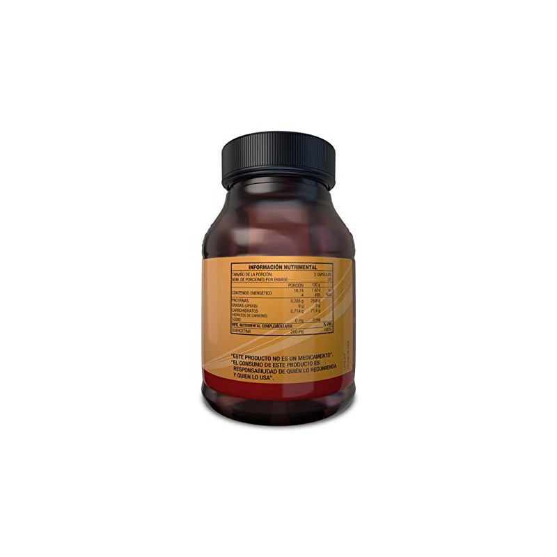 Essential Nutrition, Quercetina 40 Cápsulas de 500 mg.
