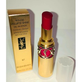 Yves Saint Laurent YSL Volupte Shine Oil-In-Stick Lip Color Lipstick #67 PRUNE ALCAZAR 4.5g