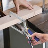 2 Pack Heavy Duty Locking C-Clamp 18 Inch Face Clamp,