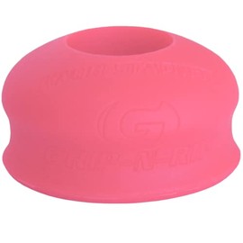 Grip-N-Rip Knob Stacker Baseball/Softball Bat Choke-Up Donut, Pink, Regular