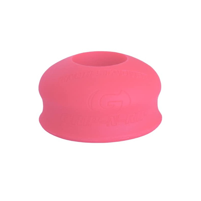 Grip-N-Rip Knob Stacker Baseball/Softball Bat Choke-Up Donut, Pink, Regular