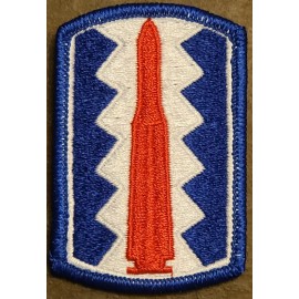 197TH INFANTRY BRIGADE PATCH - FULL COLOR DRESS UNIFORM Ft. Benning, GA VTG ORG