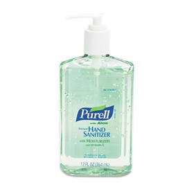 Purell 363912EA Advanced Instant Hand Sanitizer w/Aloe, 12oz Pump Bottle
