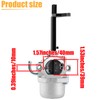 LIYYDS Carburetor compatible with Nikki 692475 695918 698305 793778 793779