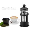 Portable Stainless Steel Glass Cafetiere French Press Maker Home Office