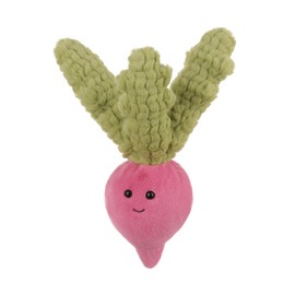 Apricot Lamb Red Radish Plush Toys for Children, Soft Cute Cuddly Toy for Baby Girls and Boys, Fluffy Red Radish Pink, 30 cm